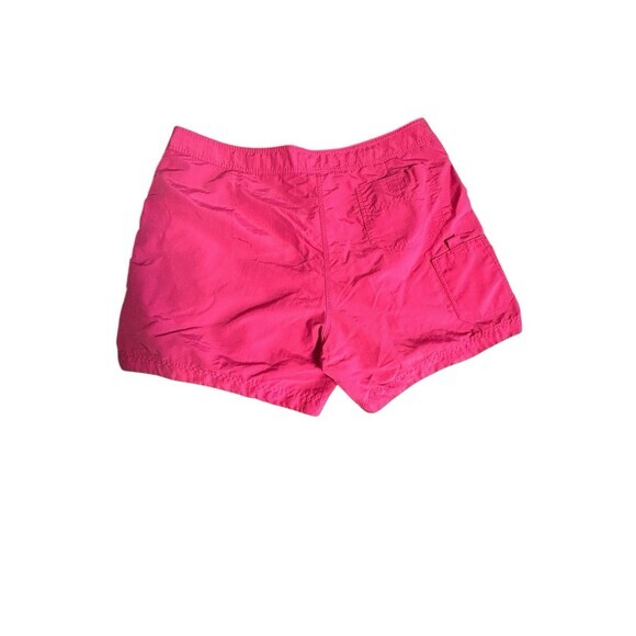 Guy Harvey Mid Rise Chino Short Womens 10 Fuscia Zip Button Coastal Chic - Picture 4 of 6